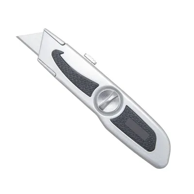 Cyllell Cyfleustodau Tynadwy Grip Rwber